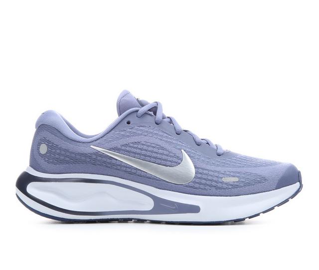 Women's Nike Journey Run Running Shoes in Indigo/Silver color