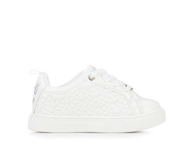 Kids' Bebe Toddler & Little Kid Lily Sneakers in White color