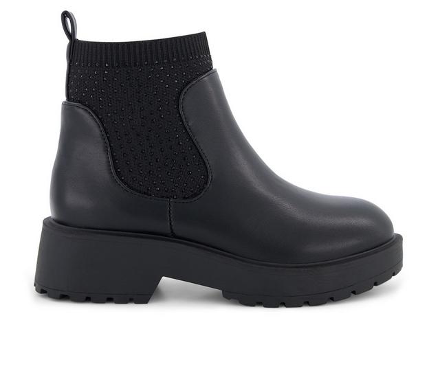 Girls' Marc Fisher Children's Little Kid & Big Kid Heidi Chelsea Boots in Black color