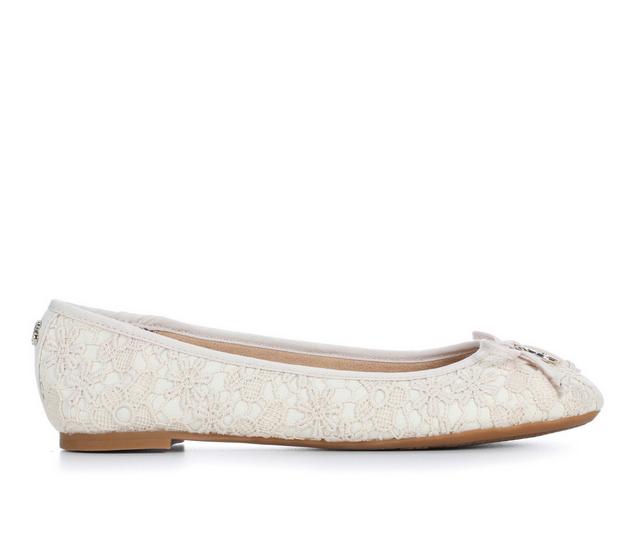 Women's Sam & Libby Callan Flats in Linen color