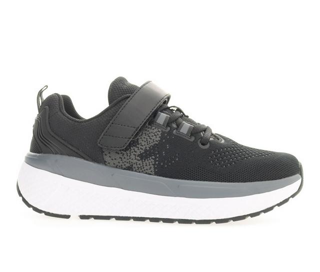 Women's Propet Ultra FX Comfort Sneakers in Black/Grey color