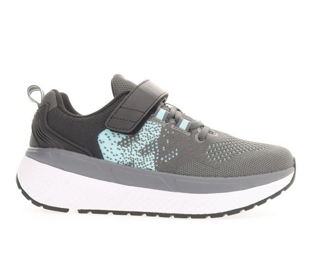 Women's Propet Ultra FX Comfort Sneakers in Grey/Mint color