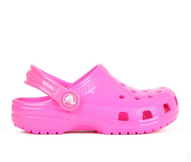 Boys' Crocs Infant & Toddler Neon Highlighter Clogs in Pink Crush color