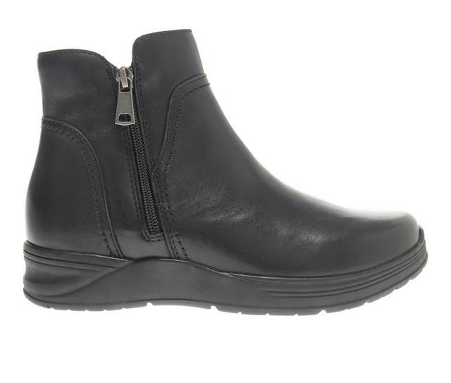 Women's Propet Delphi Waterproof Booties in Black color