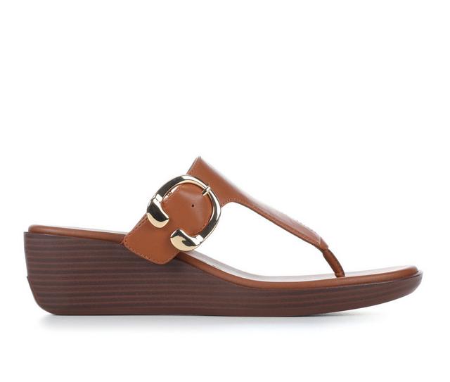 Women's Aerosoles Izola Wedge Sandals in Tan color