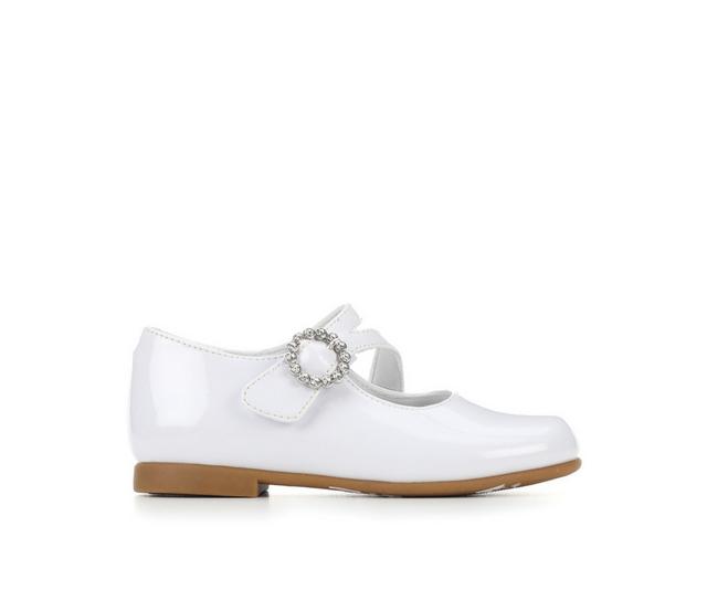 Girls' Rachel Shoes Toddler Lil Portia Special Occasion in White Patent color