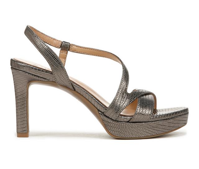 Women's Naturlizer Abby Dress Sandals in Pewter color