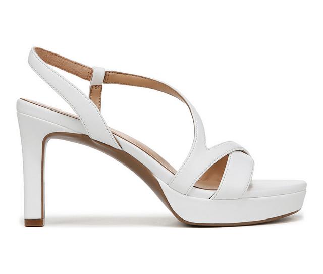 Women's Naturlizer Abby Dress Sandals in White color