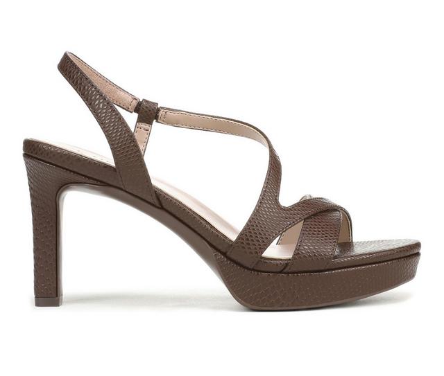 Women's Naturalizer Abby Dress Sandals in Chocolate color