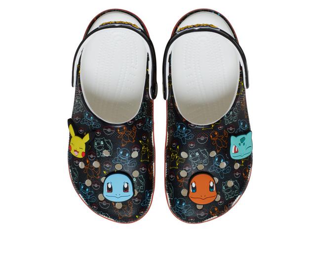 Adults' Crocs Classic Pokemon Clog in Black/Multi color