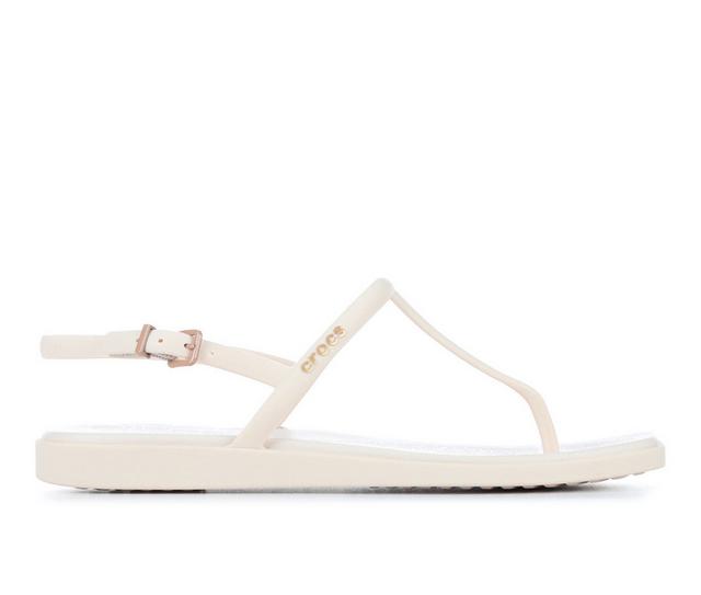 Women's Crocs Miami Thong Sandals in Dew color
