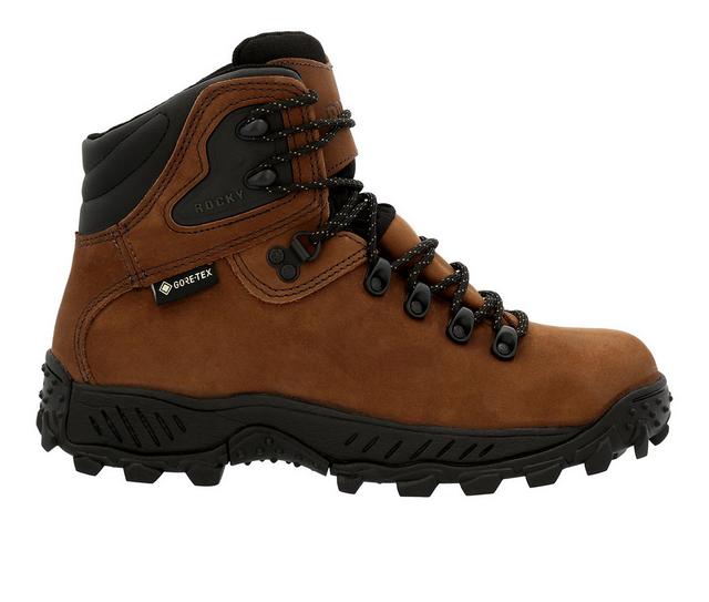 Men's Rocky Ridgetop GORE-TEX Waterproof Hiking Boots in Brown color