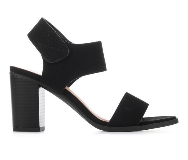 Women's Solanz Wait Dress Sandals in Black color