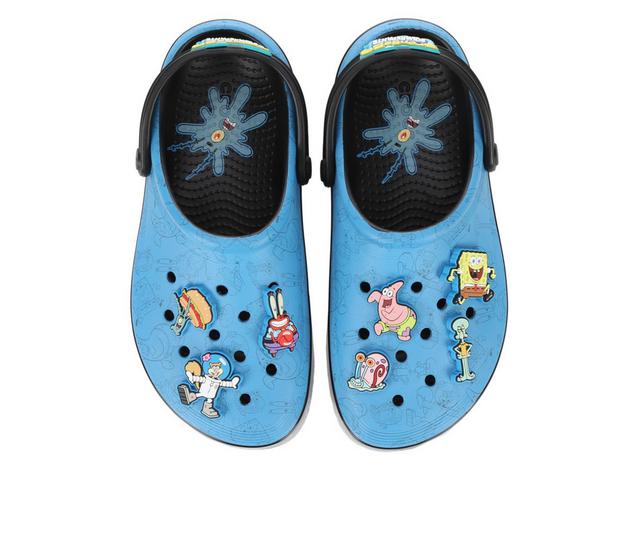 Adults' Crocs Off Court Spongebob Clogs in Blue color