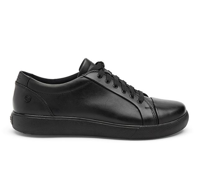 Women's KLOGS Footwear Gallery Slip Resistant Shoes in Black Smooth color