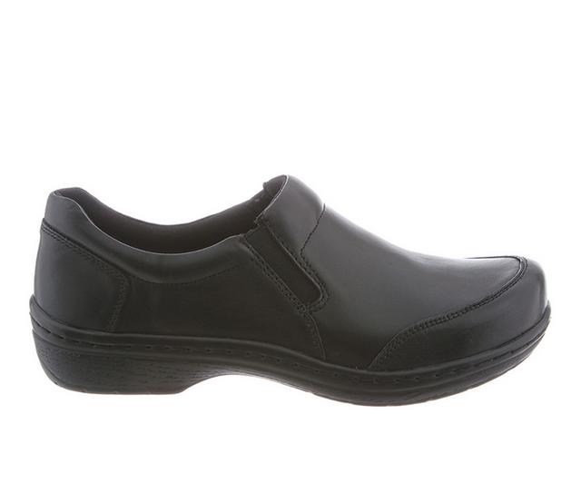 Men's KLOGS Footwear Arbor Safety Shoes in Black Smooth color