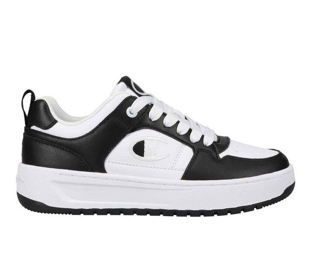 Women's Champion Drome Lo Sneakers in Black/White color
