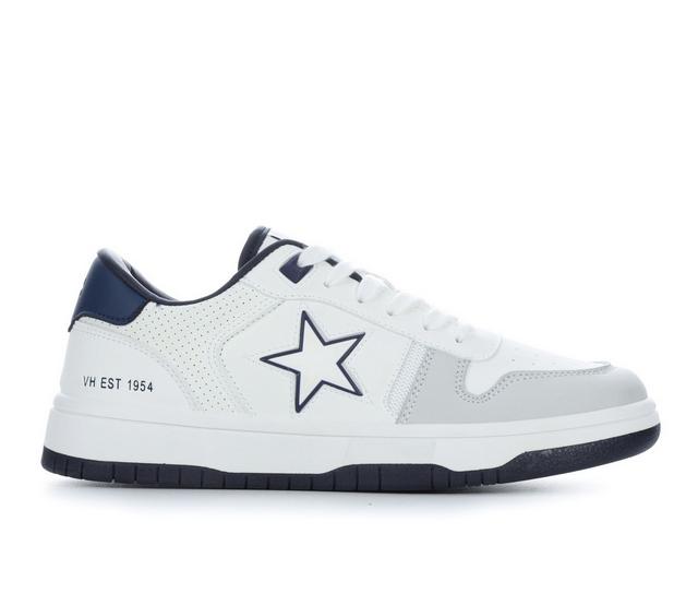 Women's VINTAGE HAVANA Fab Sneakers in Wht/Gry/Blue color