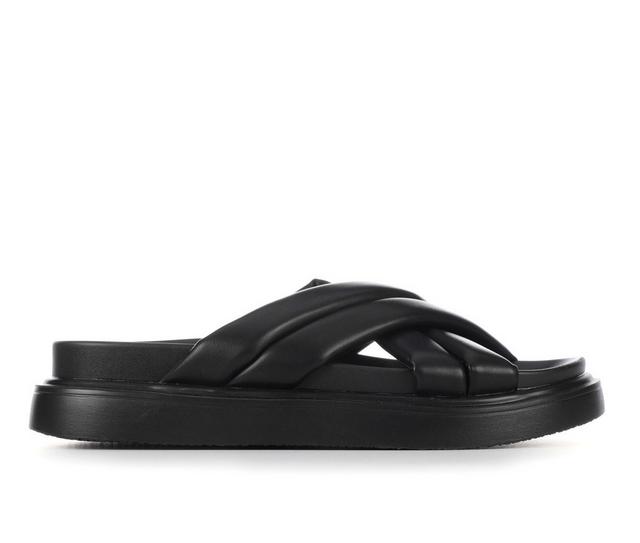 Women's Vintage 7 Eight Fabio Sandals in Black color