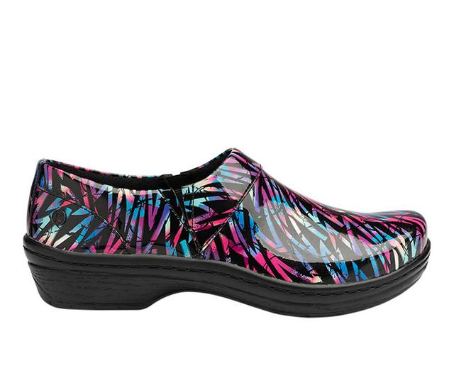 Women's KLOGS Footwear Mission Print Slip Resistant Shoes in Grunge color