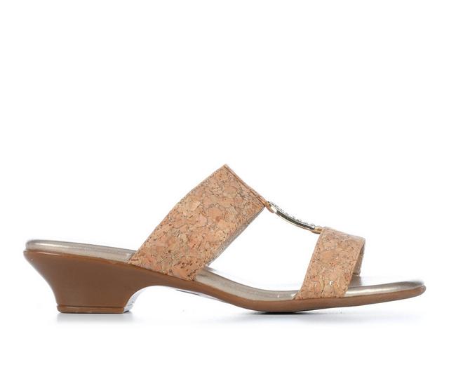 Women's Solanz Ellays Dress Sandals in Cork color