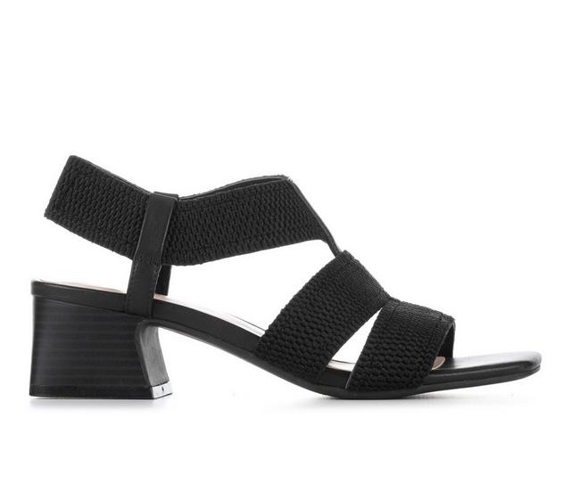 Women's Solanz Marco Dress Sandals in Black color