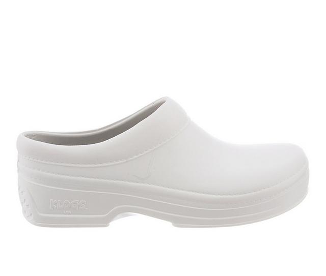 Women's KLOGS Footwear Springfield Slip Resistant Shoes in White color