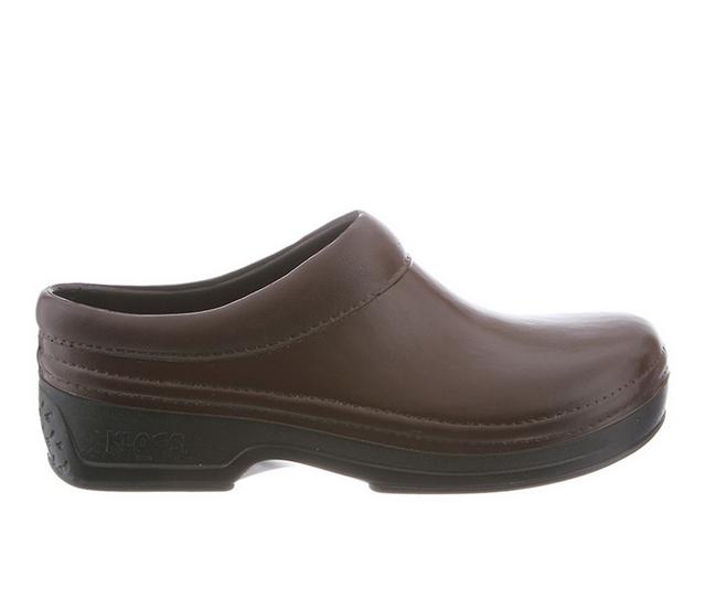 Women's KLOGS Footwear Springfield Slip Resistant Shoes in Chestnut color
