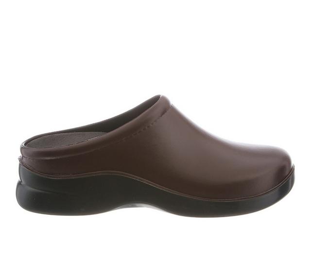Men's KLOGS Footwear Edge Slip Resistant Safety Shoes in Chestnut color