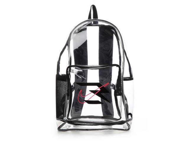 3 BRAND Clear Backpack in Black color