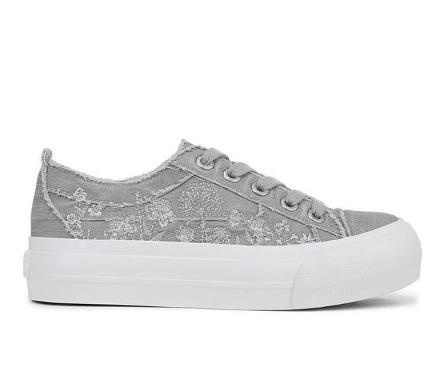 Women's Blowfish Malibu Sadie-Sun Platform Sneakers in Fox Grey color