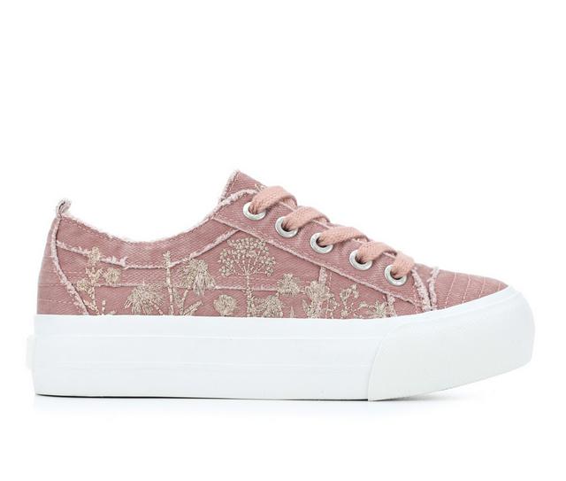 Women's Blowfish Malibu Sadie-Sun Platform Sneakers in Rose Gold color