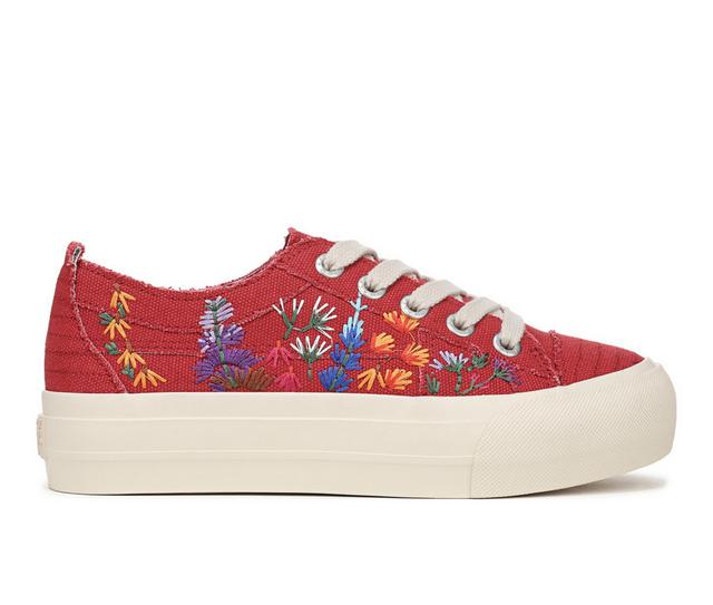 Women's Blowfish Malibu Sadie-Sun Platform Sneakers in Red color