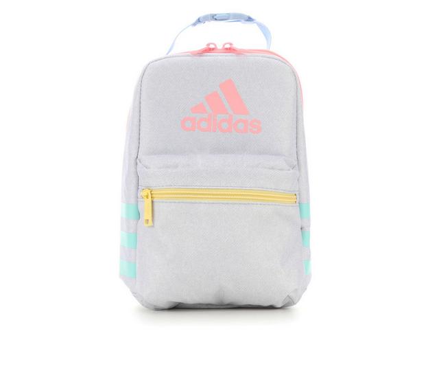 Adidas Satiago 3 Lunch Bag in TWILL WHT/PINK color