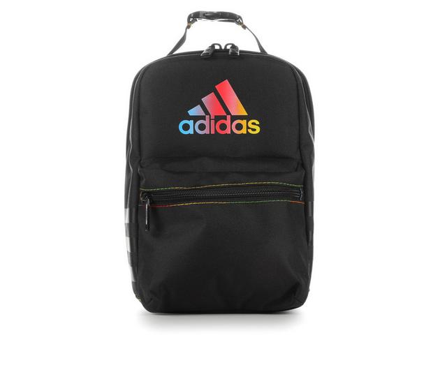 Adidas Satiago 3 Lunch Bag in Black/Rainbow color