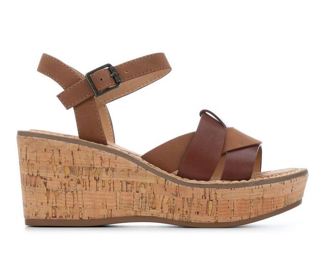 Women's Y-Not Korinne Wedges in Brown color