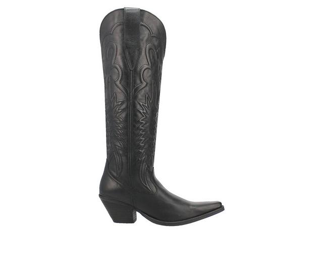 Women's Dingo Boot Raisin Kane Western Boots in Black color