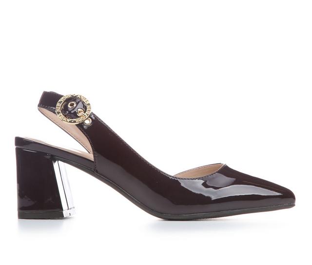 Women's Jones New York Candsa Pumps in Dk Brown Patent color
