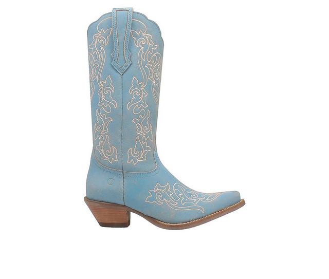 Women's Dingo Boot Flirty n Fun Western Boots in Blue color