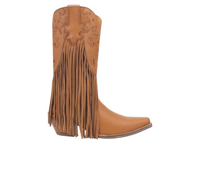 Women's Dingo Boot Hoedown Western Boots in Camel color