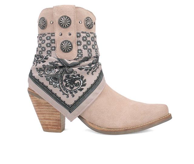 Women's Dingo Boot Bandida Western Boots in Sand color