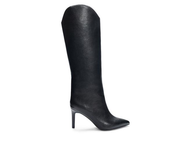 Women's Chinese Laundry Fiora Knee High Stiletto Boots in Black color