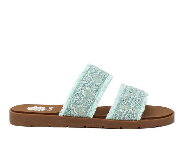 Women's Yellow Box Findlay Sandals in Denim color