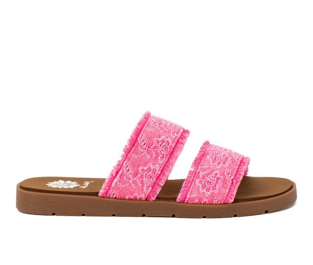 Women's Yellow Box Findlay Sandals in Pink color