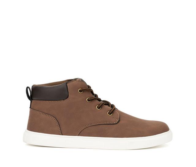 Boys' Xray Footwear Big Kid Drew Casual Sneaker Boots in Brown color