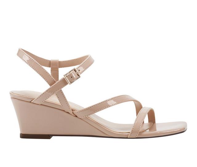 Women's Unisa Kealie Wedge Sandal in Nude color