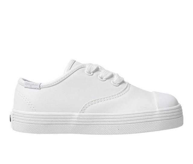 Girls' Oomphies Infant, Toddler & Little Kids Hadley Sneakers in White color