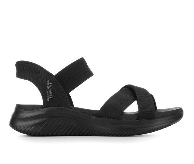 Women's Skechers Cali Ultra Flex 119975 Sandals in Black color