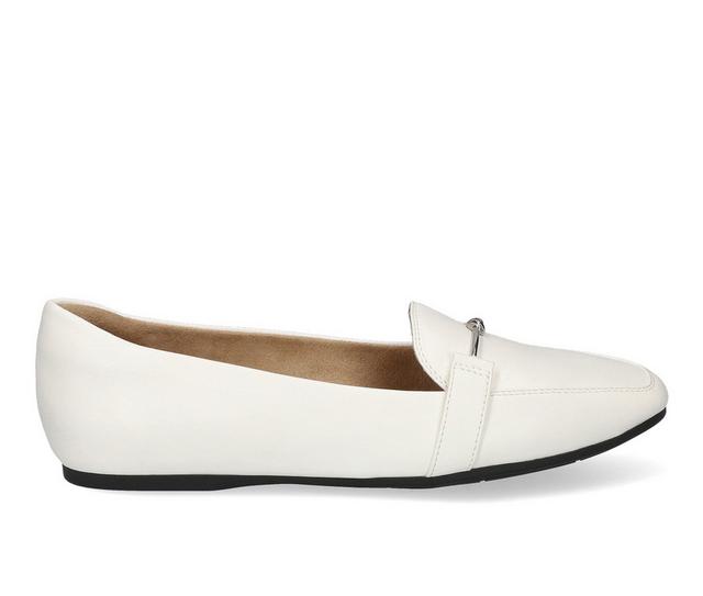 Women's Easy Street Meera Loafers in White color