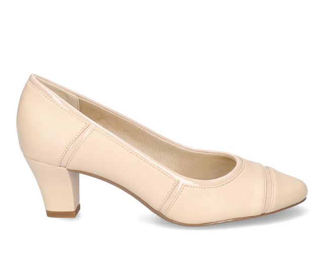 Women's Easy Street Datia Pumps in Nude color